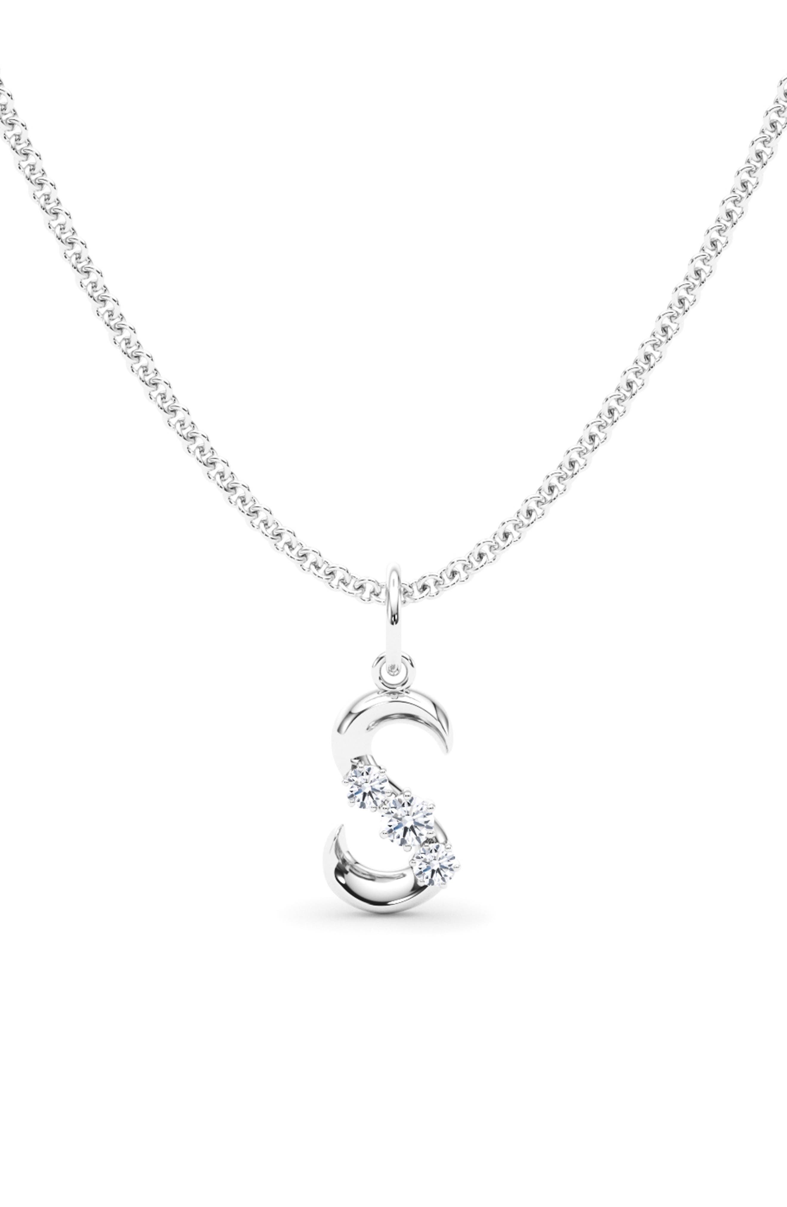 S - 18K WHITE GOLD
