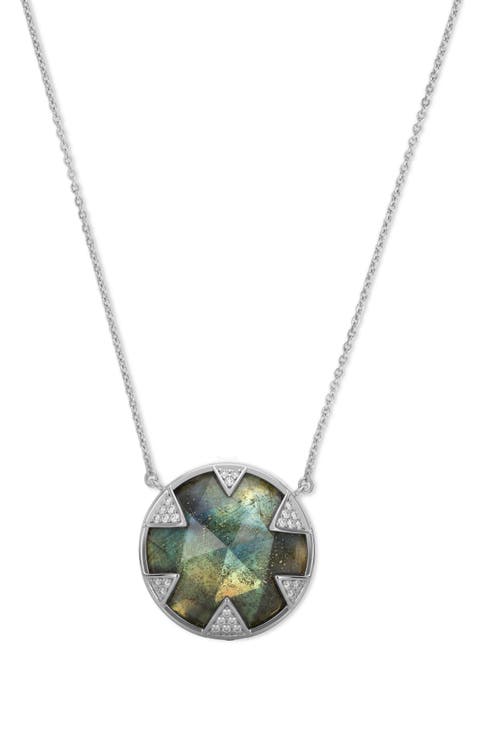 Tessa Labradorite Pendant Necklace