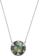 Melinda Maria Tessa Labradorite Pendant Necklace