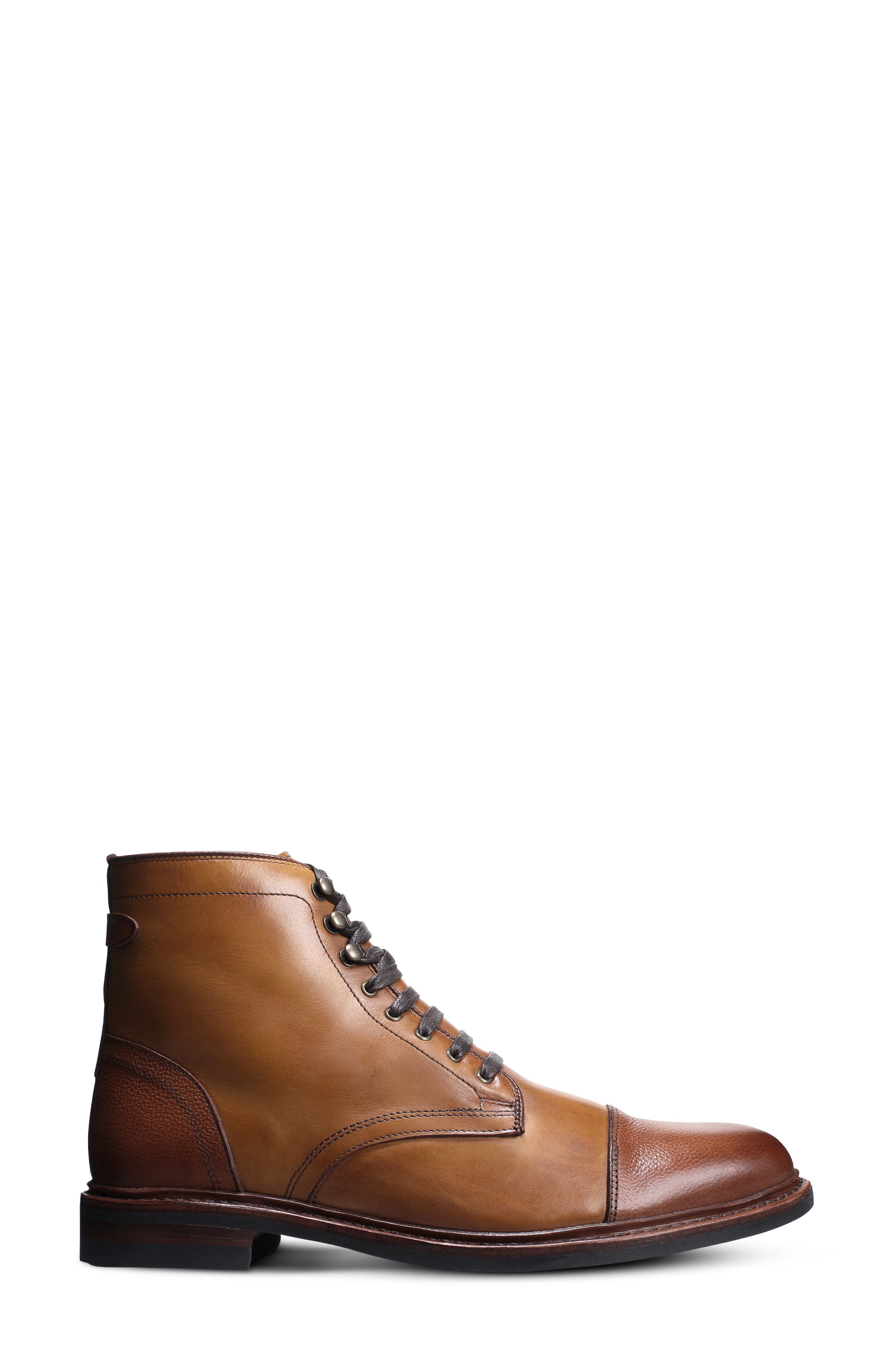 Allen Edmonds Landon Lace-Up Cap Toe Boot, Alternate, color, 