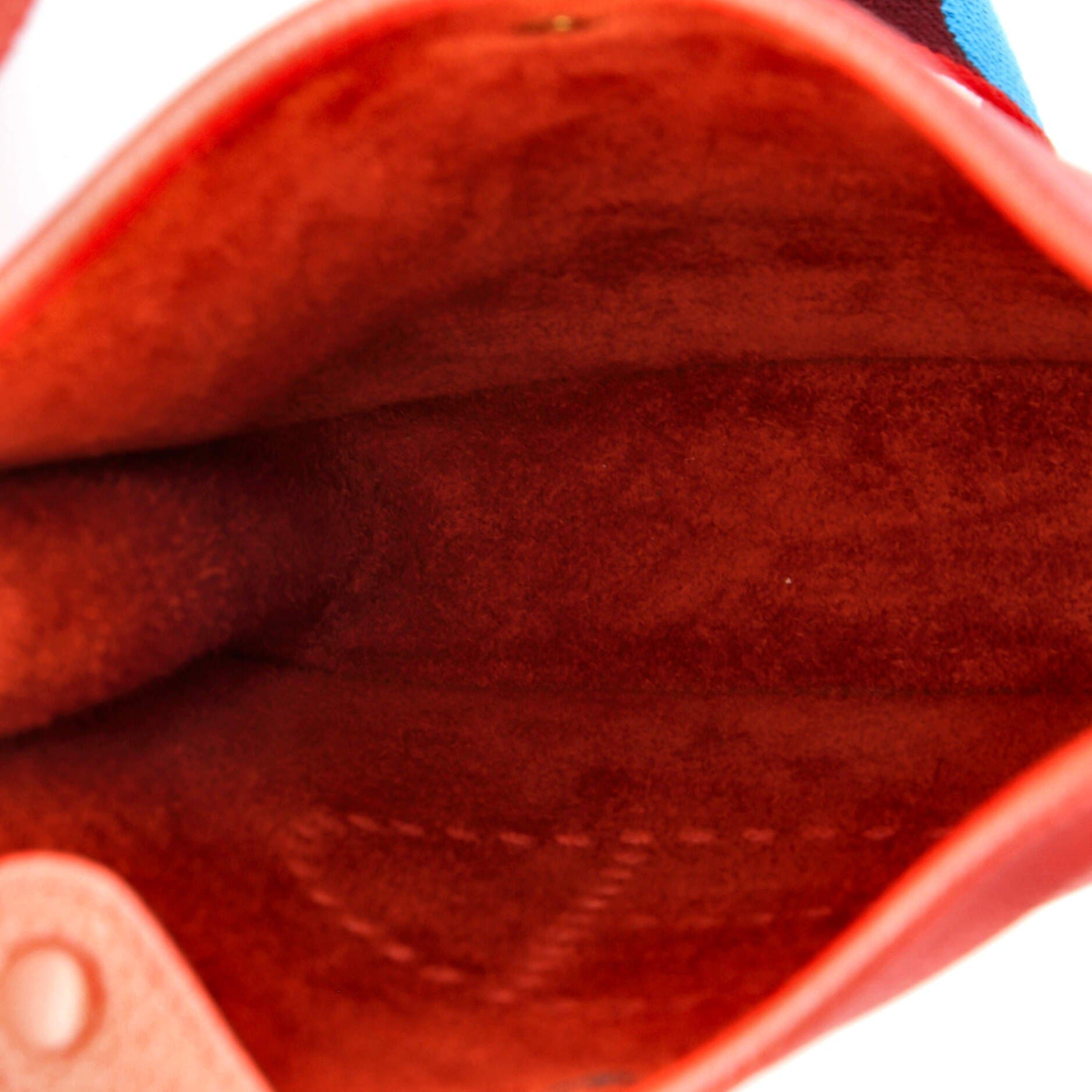 Pre-Owned Hermes Evelyne Bag Gen III Maurice TPM, Alternate, color, Rouge De Coeur