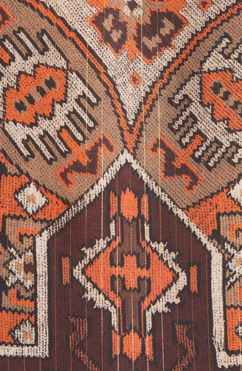 KOBI HALPERIN Tricia Folkloric Print Shirt, Alternate, color, 