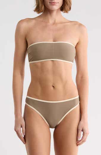 Bandeau Bikini Top & Bottoms Set