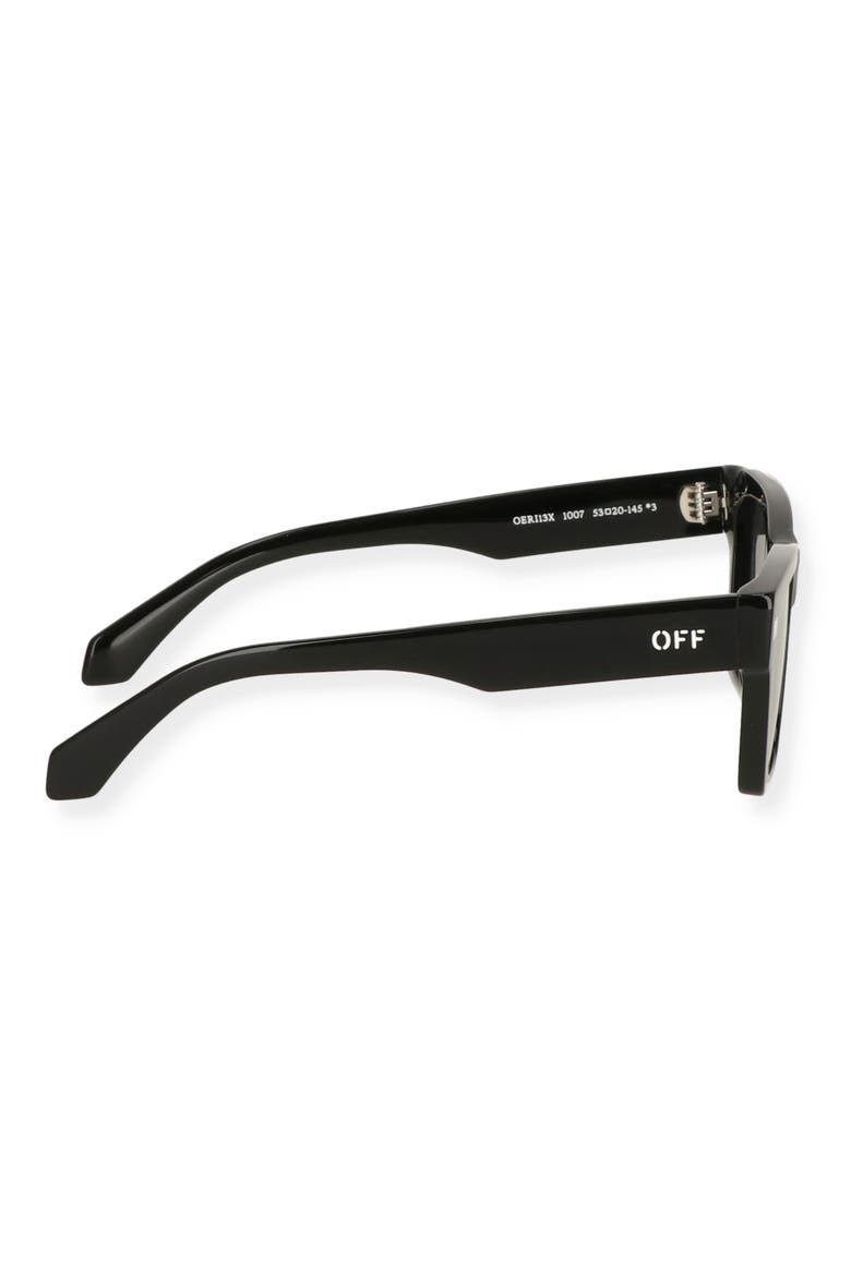 Valdez 53mm Square Sunglasses, Alternate, color, BLACK DARK GREY