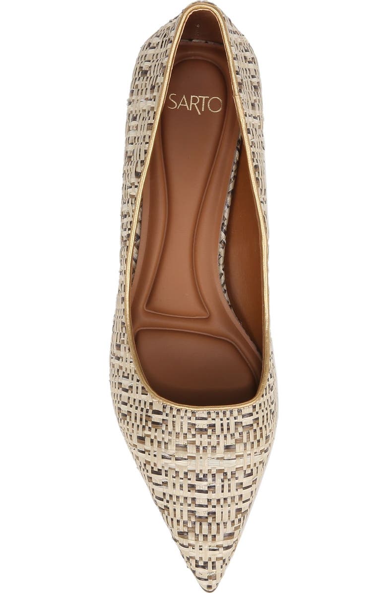 SARTO by Franco Sarto Diva Pointed Toe Kitten Heel Pump, Alternate, color,