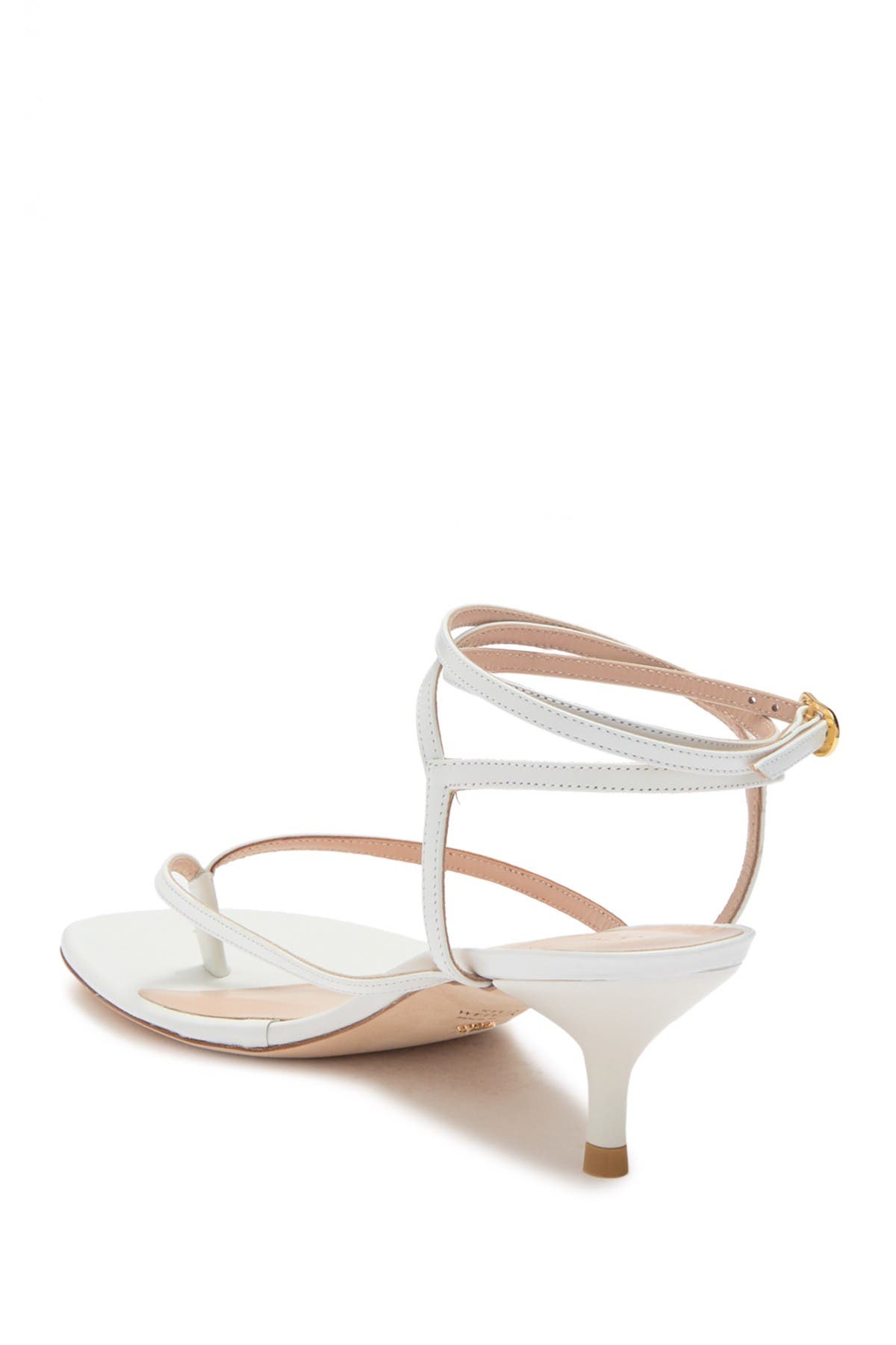 Jimena Strappy Sandal, Alternate, color, WHITE