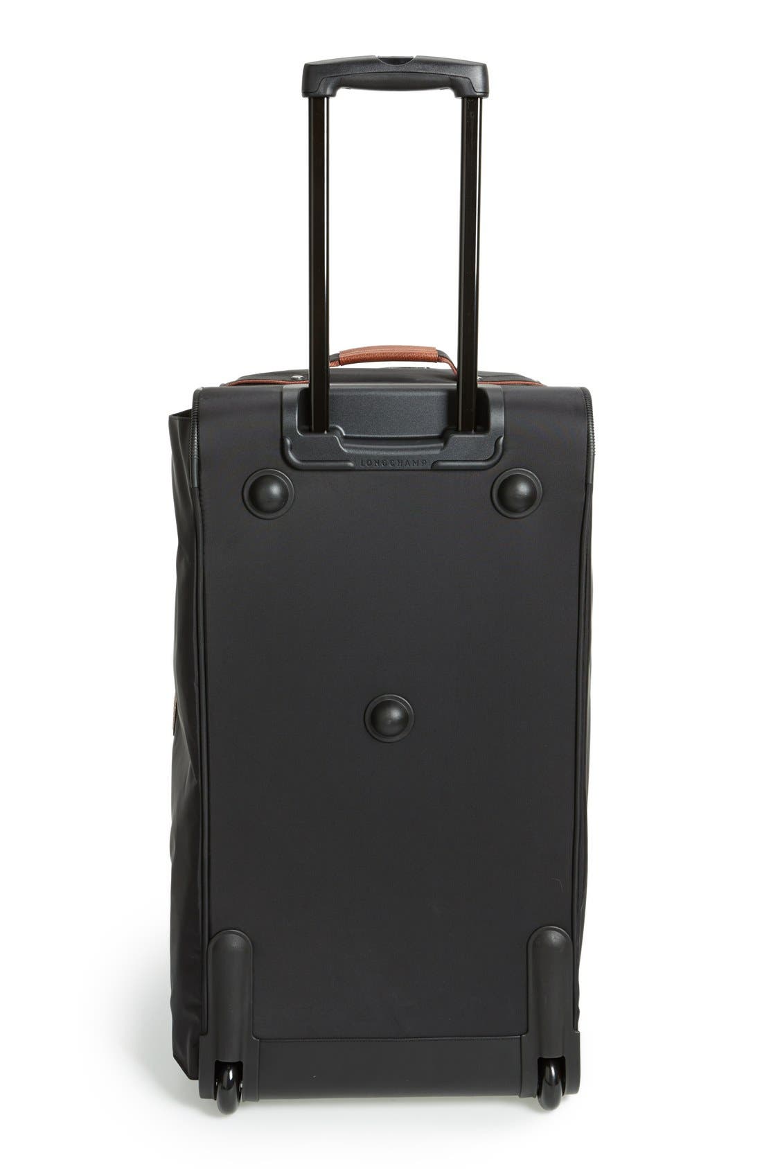 Longchamp 'Large Le Pliage' Wheeled Travel Bag, Alternate, color, 
