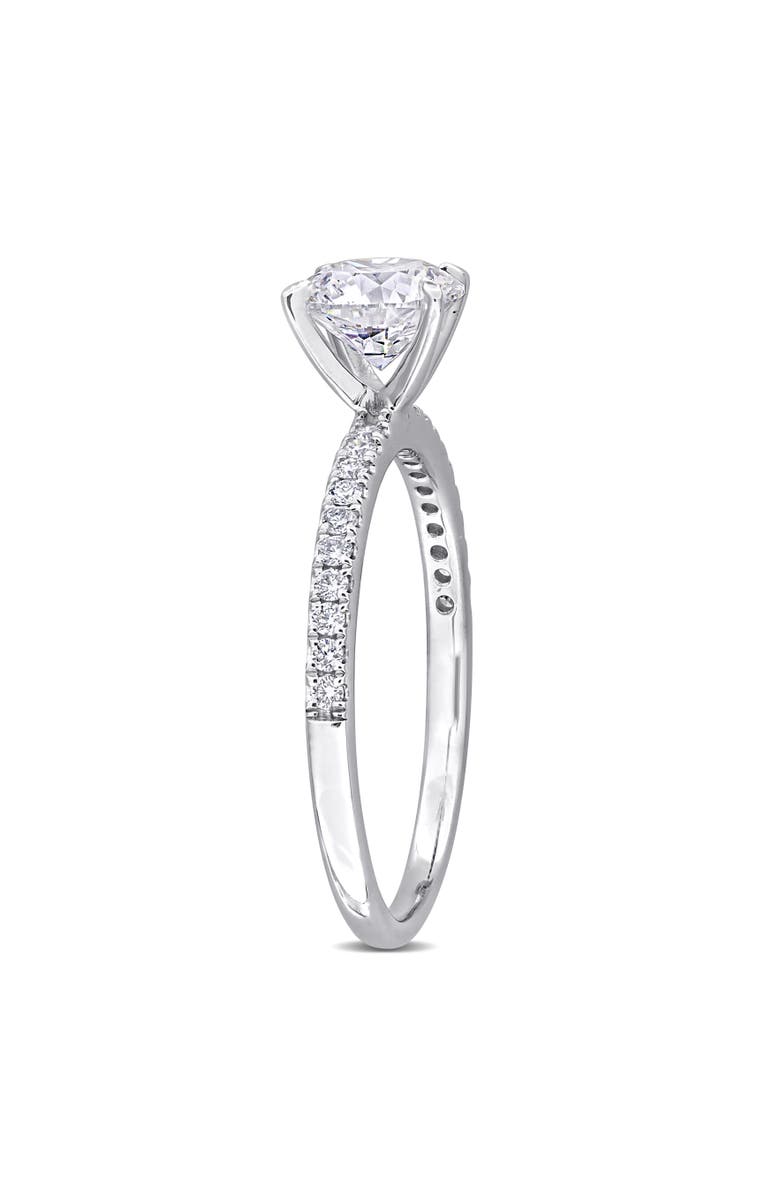 Julianna B. 1-1/6 CTW Lab-Grown Diamond Solitaire Ring 14k, Alternate, color, White Gold
