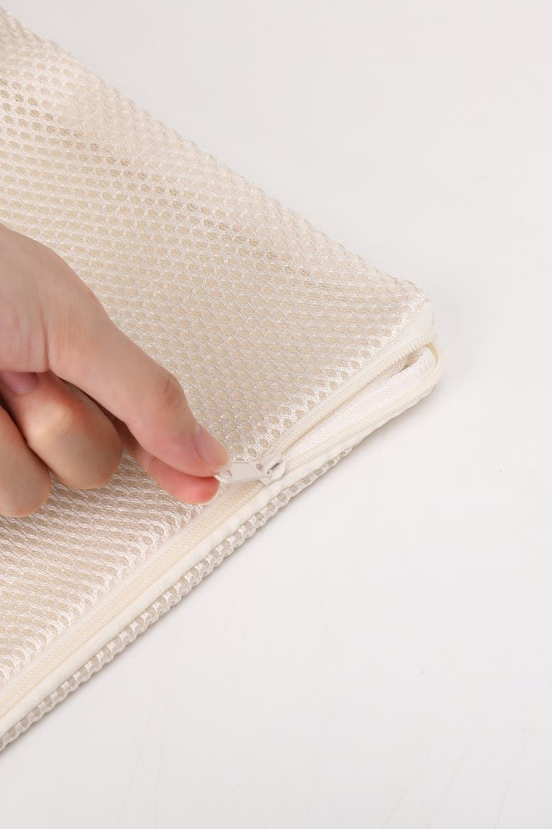 Mesh Delicates Laundry Bag, Alternate, color, Ivory