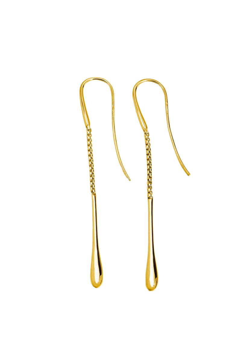 Lucy Quartermaine Drop Earrings, Main, color, Gold Vermeil