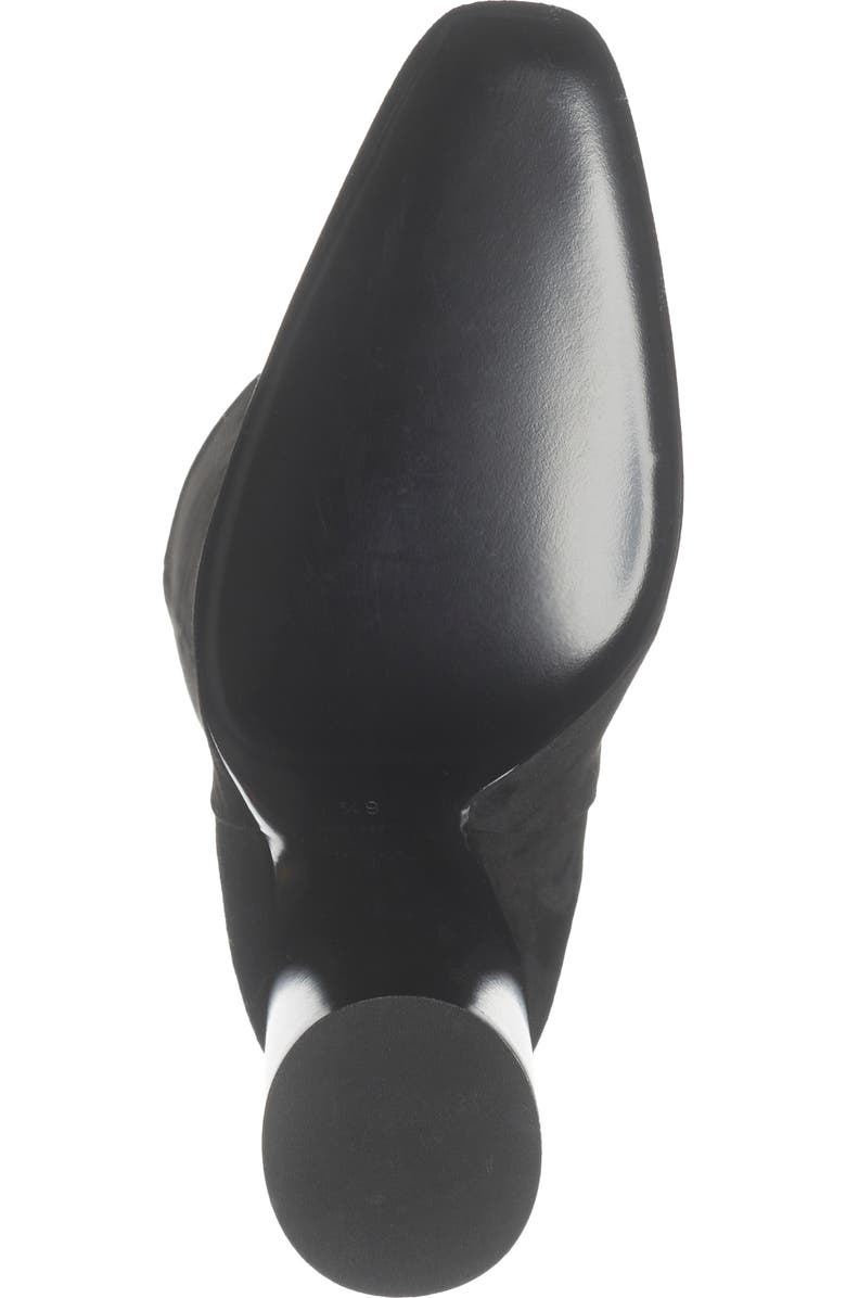 FERRAGAMO Pampero Suede Tall Boot, Alternate, color, Black