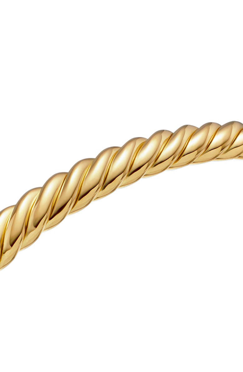 David Yurman Modern Oval Cablespira<sup>®</sup> Bracelet in 18K Yellow Gold, 4.5mm, Alternate, color, 18K Yellow Gold