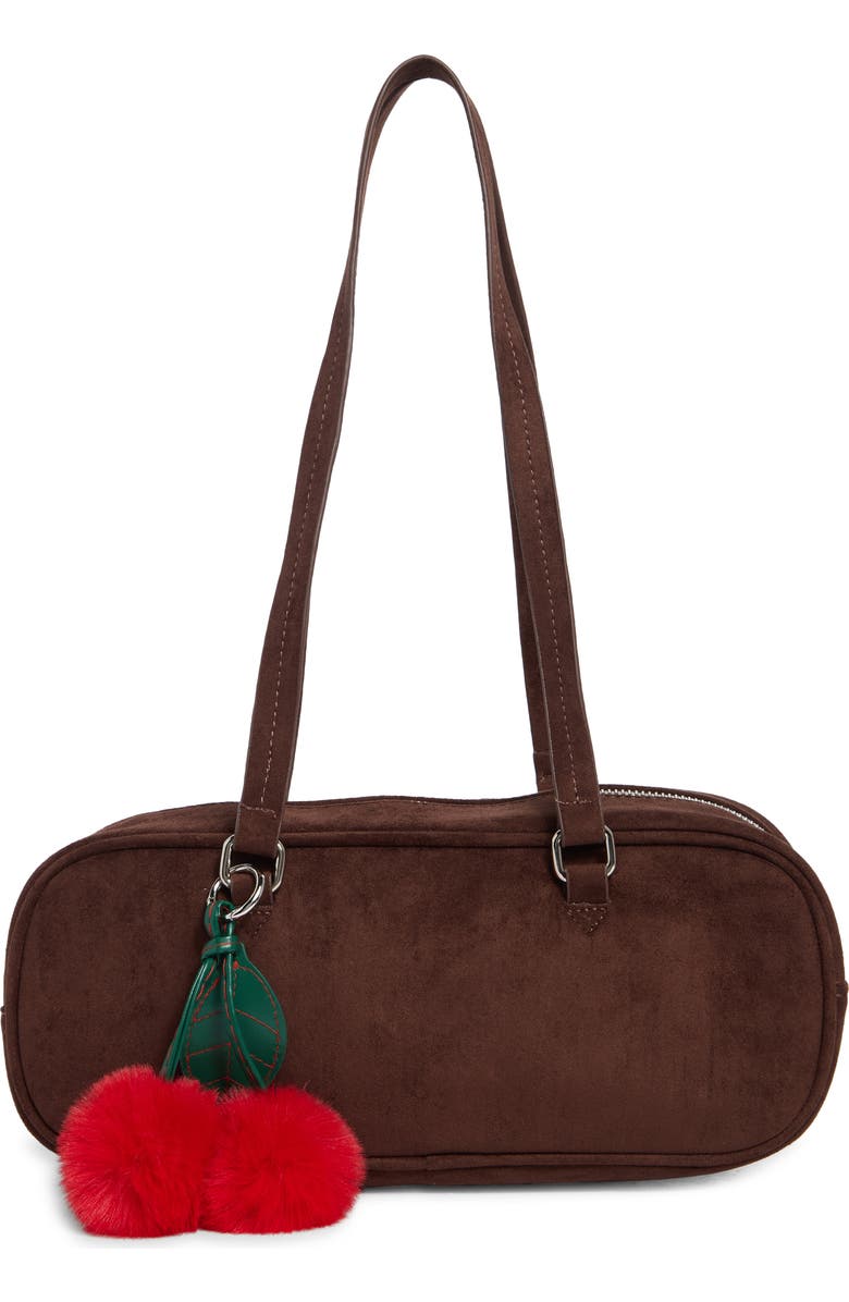 Madden Girl East/West Shoulder Bag, Main, color, Brown