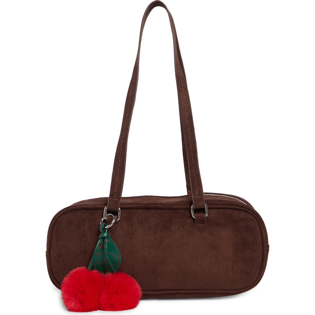Madden Girl East/west Shoulder Bag In Brown