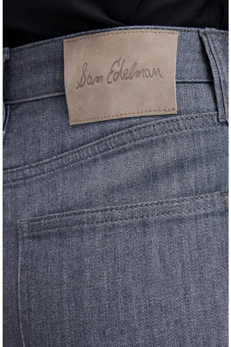 Sequin High Waist Wide Leg Jeans, Alternate, color, SHADOW WASH