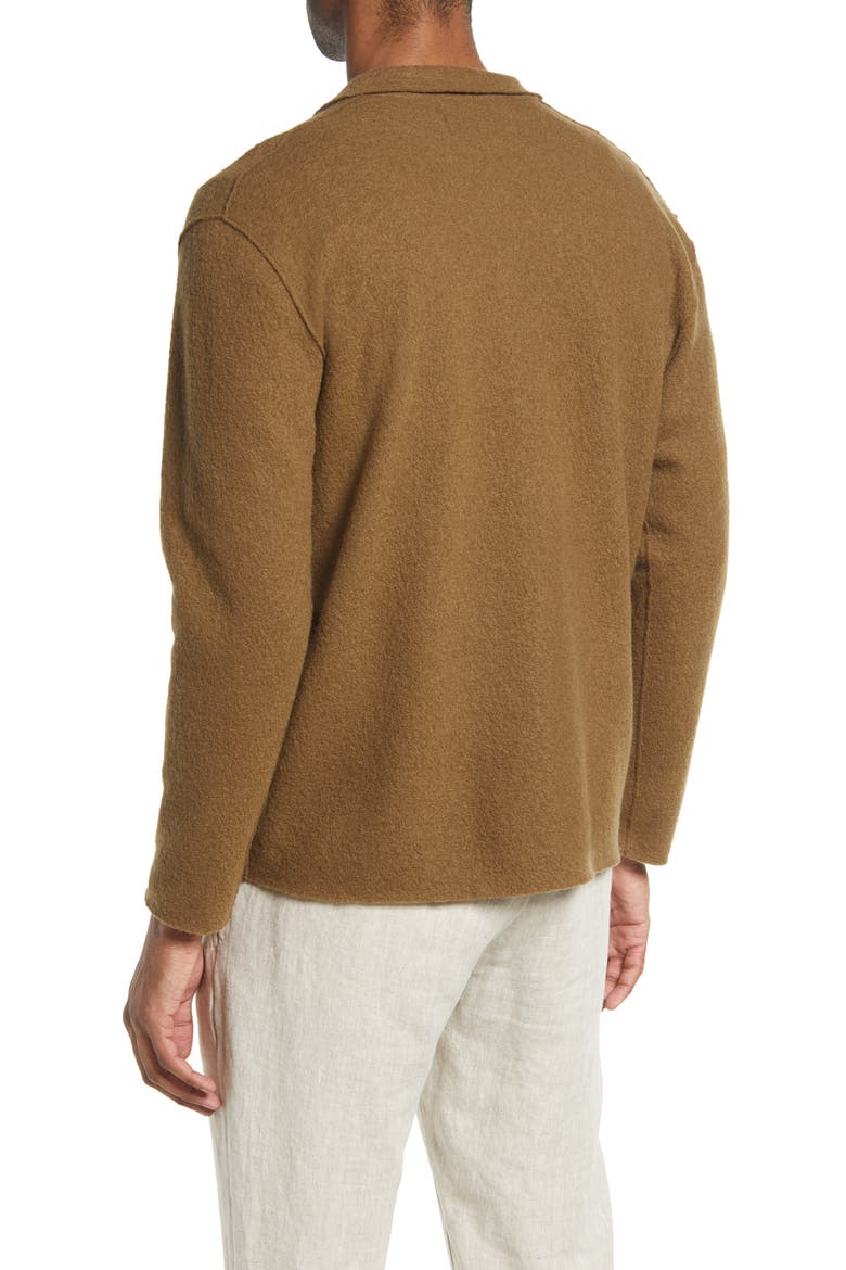 NN07 Jonas Boiled Wool Shirt Jacket (Men) | Nordstrom