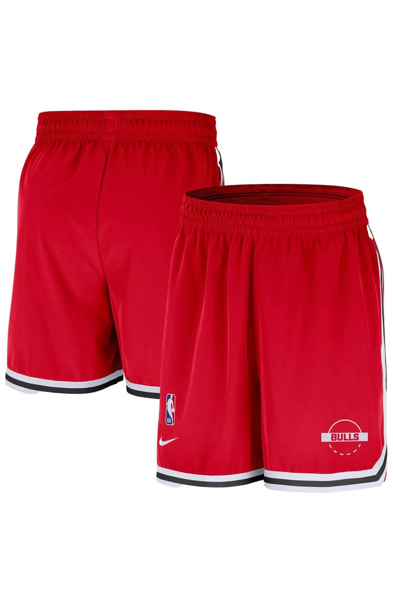 Nike Men's Nike Red Chicago Bulls Authentic Practice DNA Woven Performance Shorts, Main, color, Red