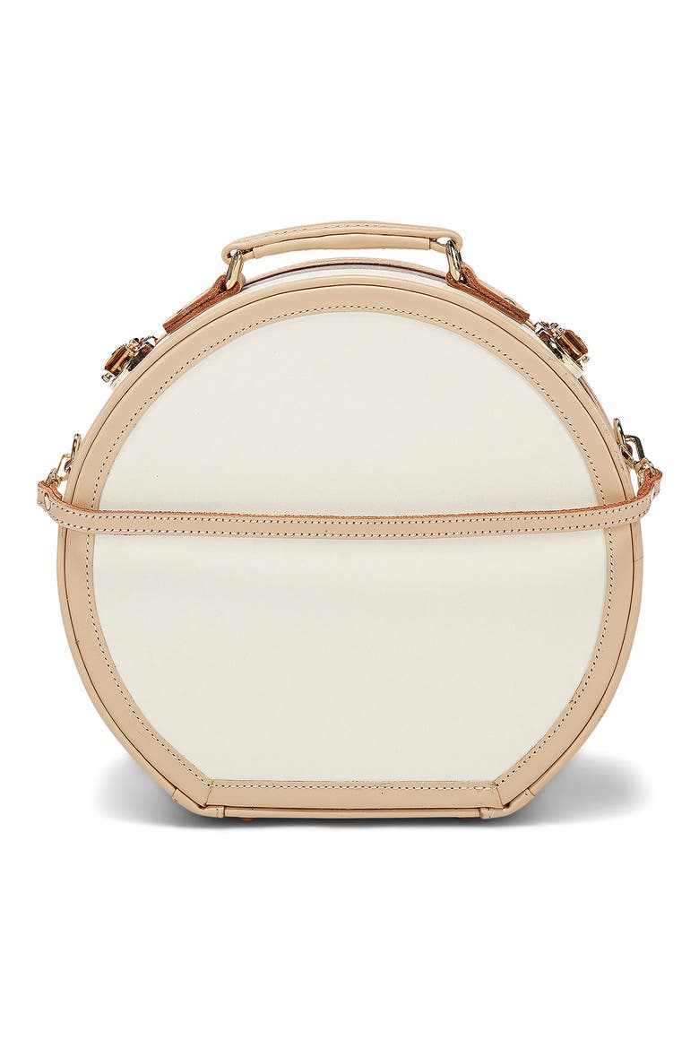 The Sweetheart Small Hatbox, Alternate, color, WHITE