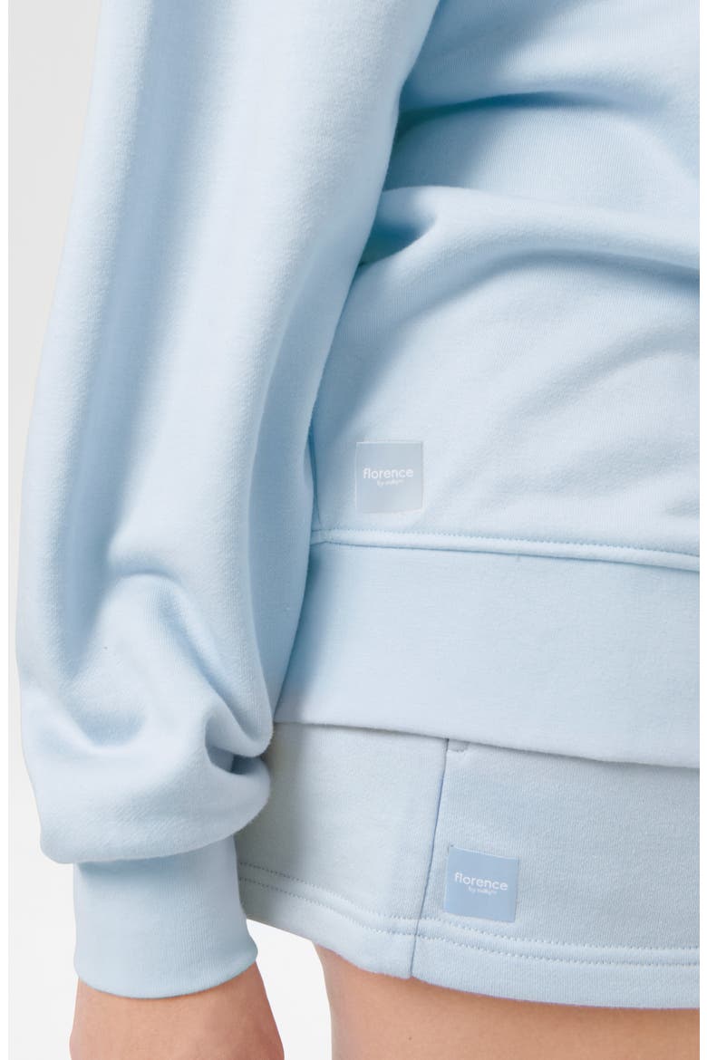 Cozy Crush Oversize Sweatshirt, Alternate, color, NIAGARA MIST