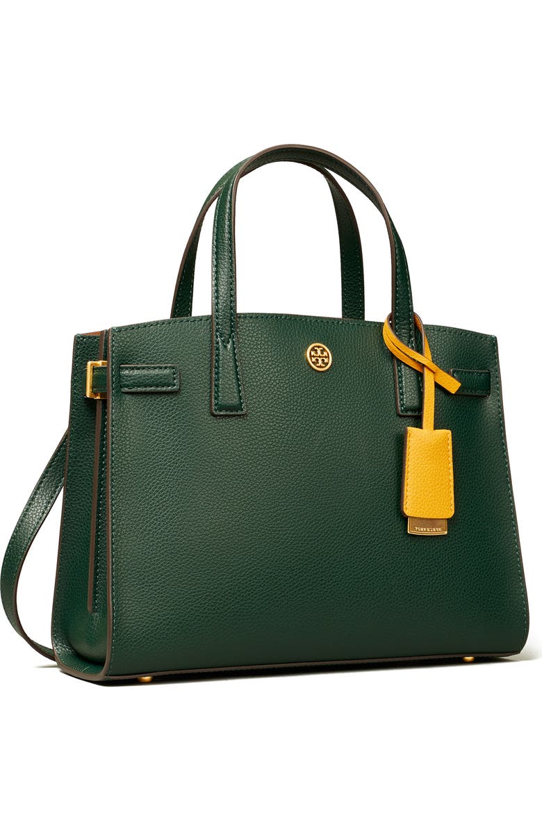 Tory Burch Small Walker Leather Satchel, Alternate, color,