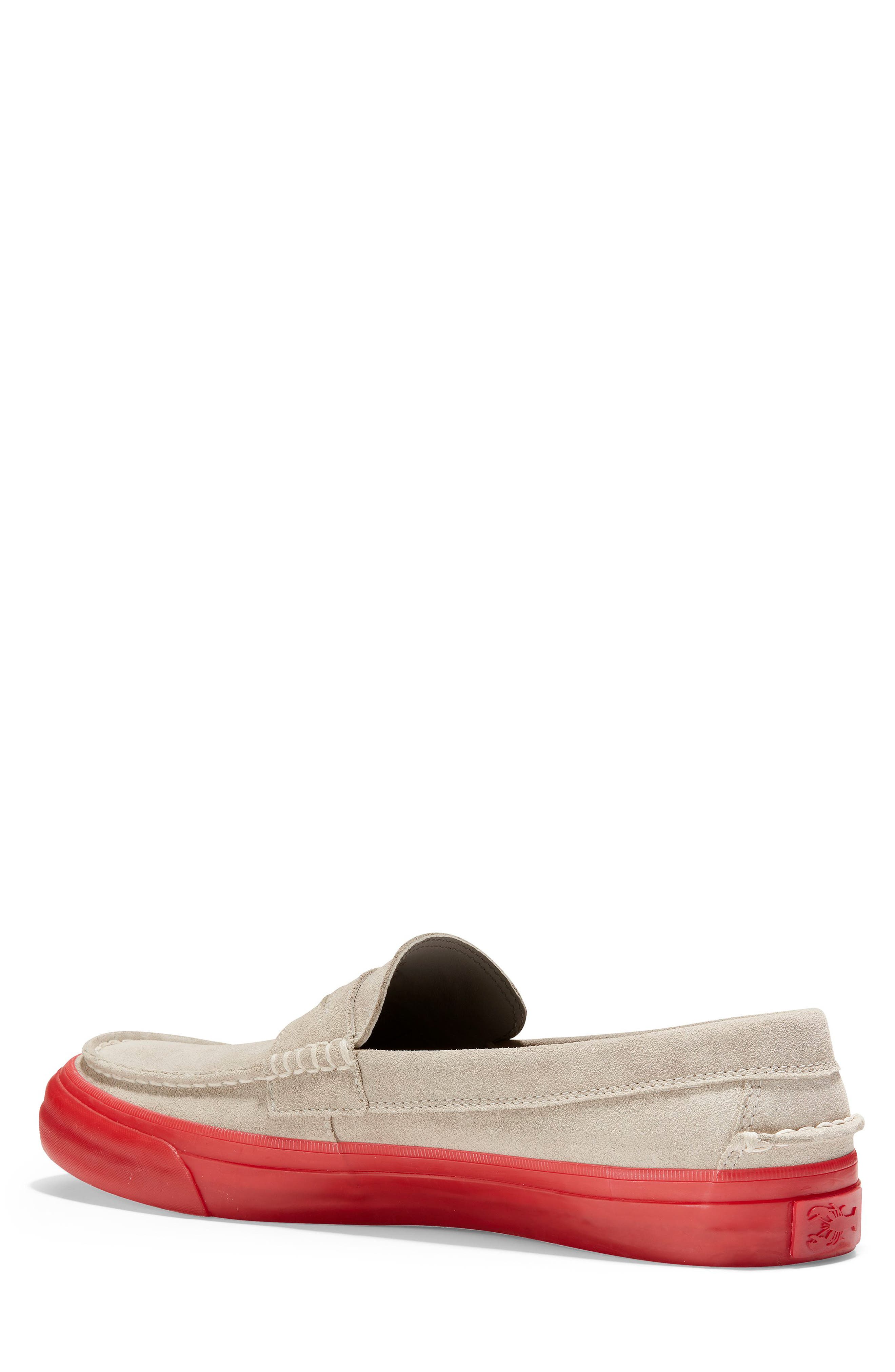 Pinch Weekend LX Penny Loafer, Alternate, color, MOONLIGHT/ RED TRANSLUCENT