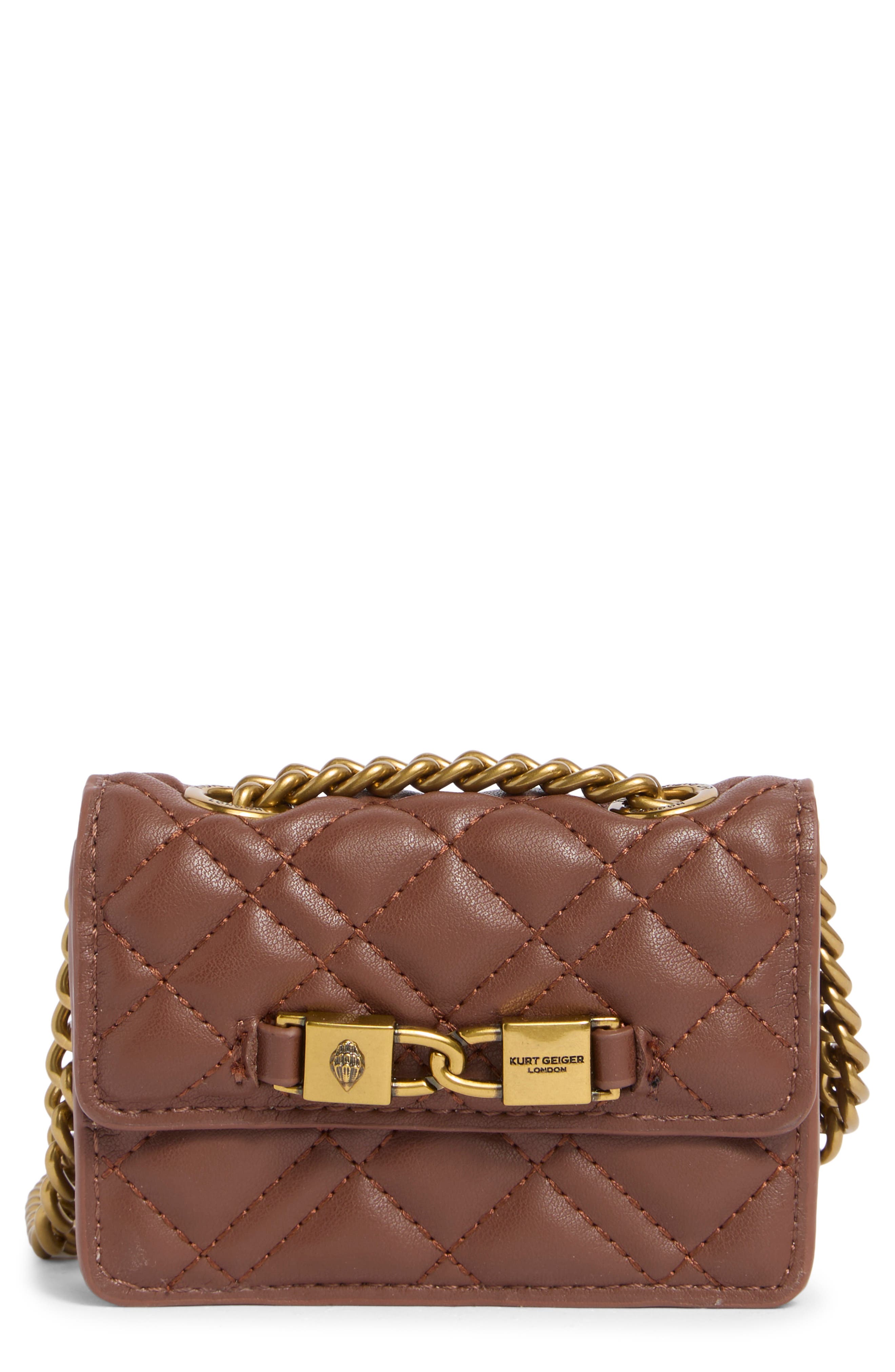 Micro Kingsley Quilted Leather Crossbody Bag