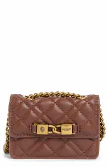 Micro Kingsley Quilted Leather Crossbody Bag