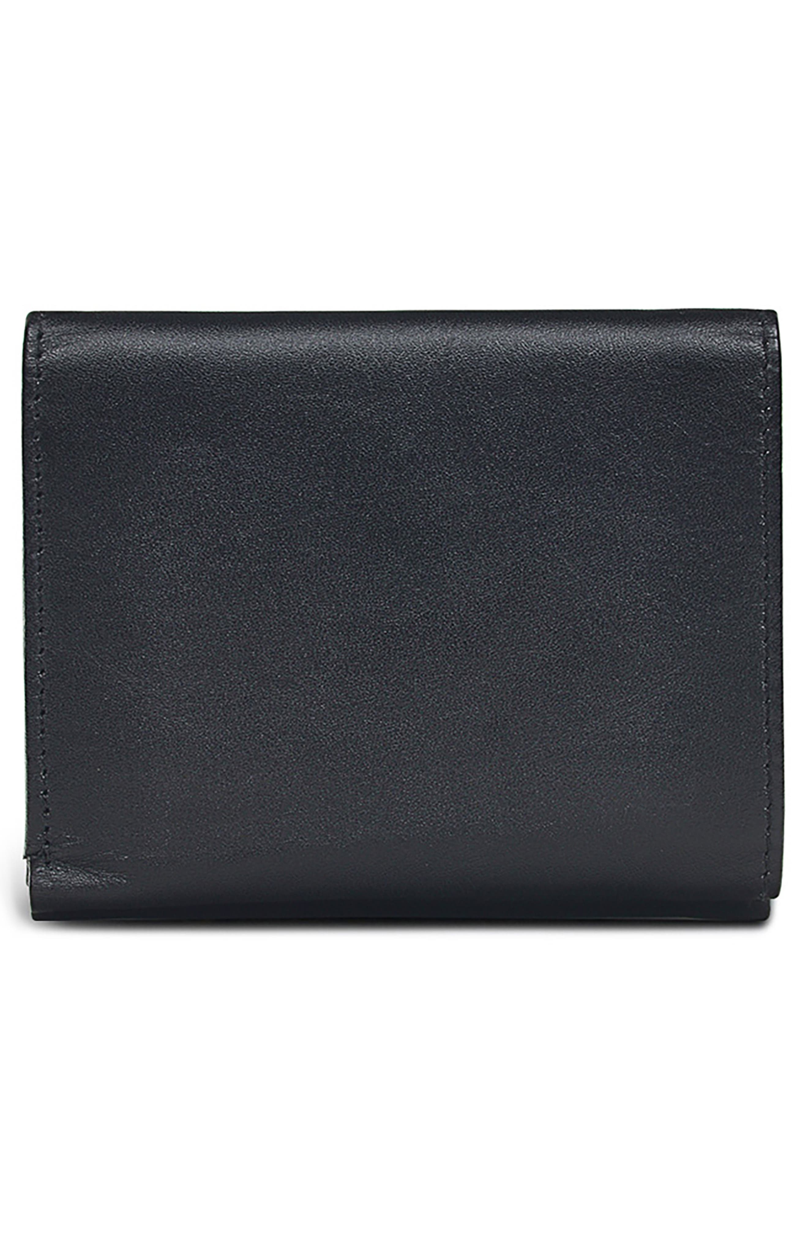Radley Pockets Smalll Trifold Leather Wallet, Alternate, color, Black