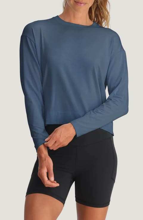Shade Crossover Long Sleeve Top