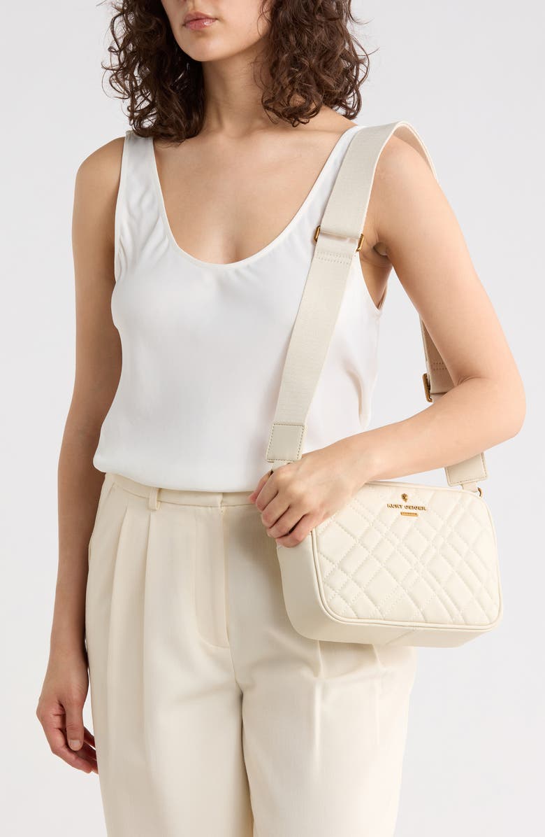 Kurt Geiger London Brixton Large Camera Crossbody Bag, Alternate, color, Natural