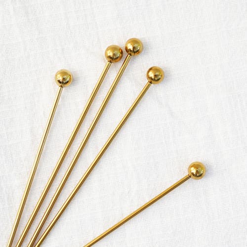 A Bar Above Gold Cocktail Picks, 12-piece Combo Set In Gold