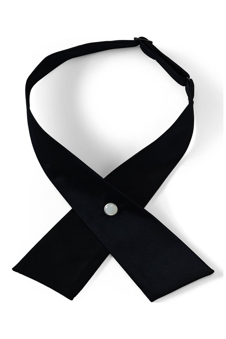 Girls Cross Tie, Main, color, Black