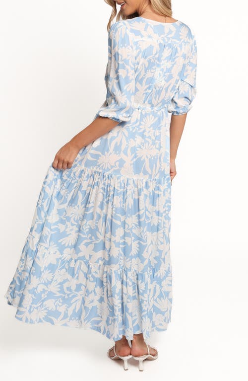 Petal And Pup Petal & Pup Kelda Floral Sundress In Blue