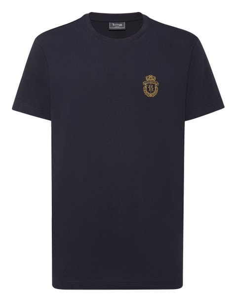 T-Shirt Round Neck Ss Crest Men