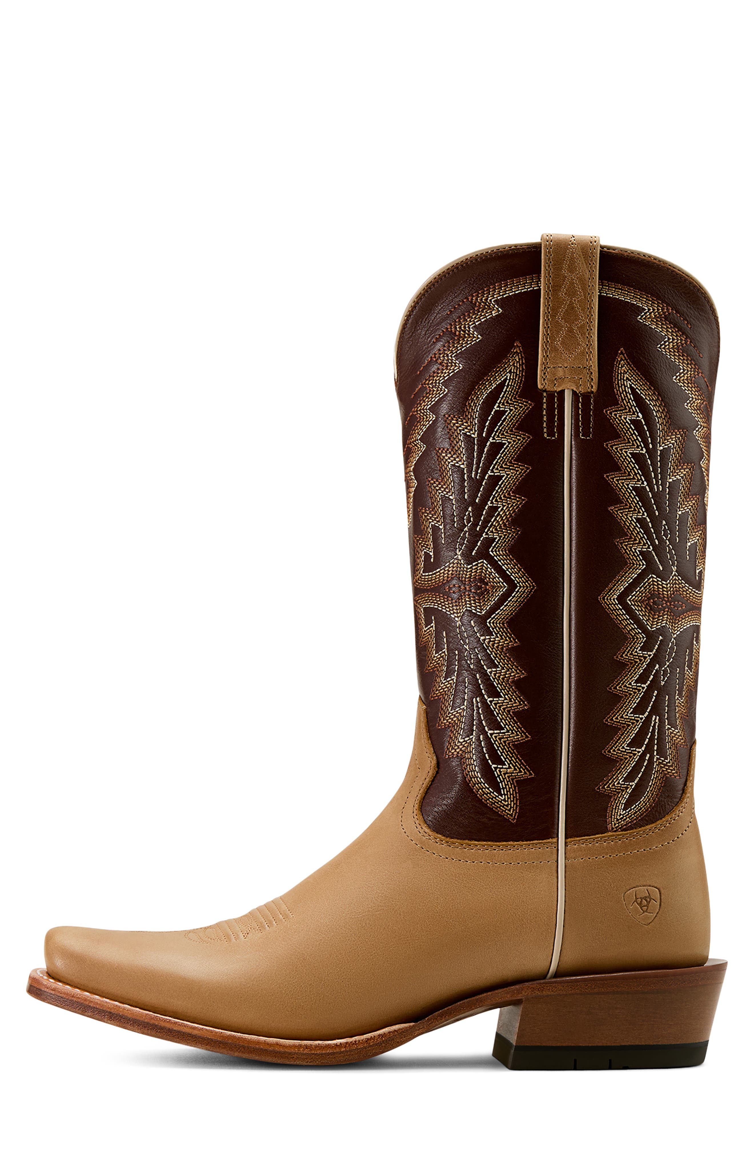 Futurity Showman Western Boot, Alternate, color, BEIGE/ KHAKI
