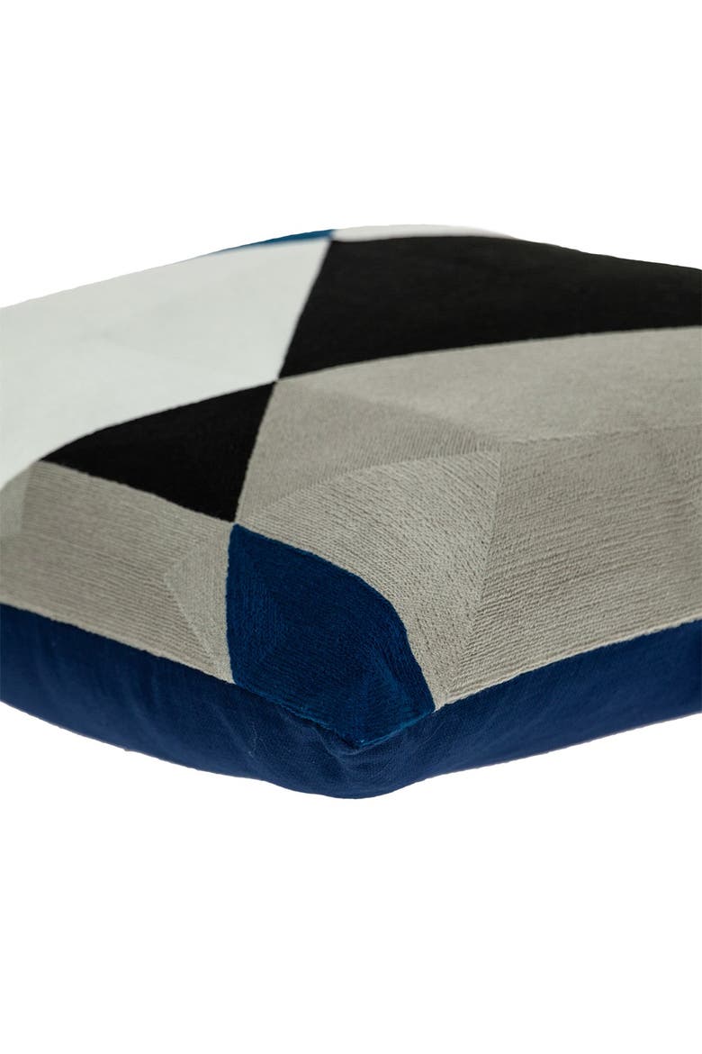 Hexa Multicolor Throw Pillow, Alternate, color, MULTICOLOR