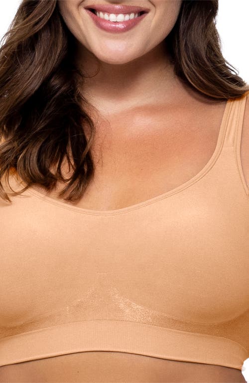 Underoutfit The Comfort Shaping Bra With Adjustable Straps In Brown