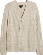 Treasure & Bond Textured Cotton Cardigan