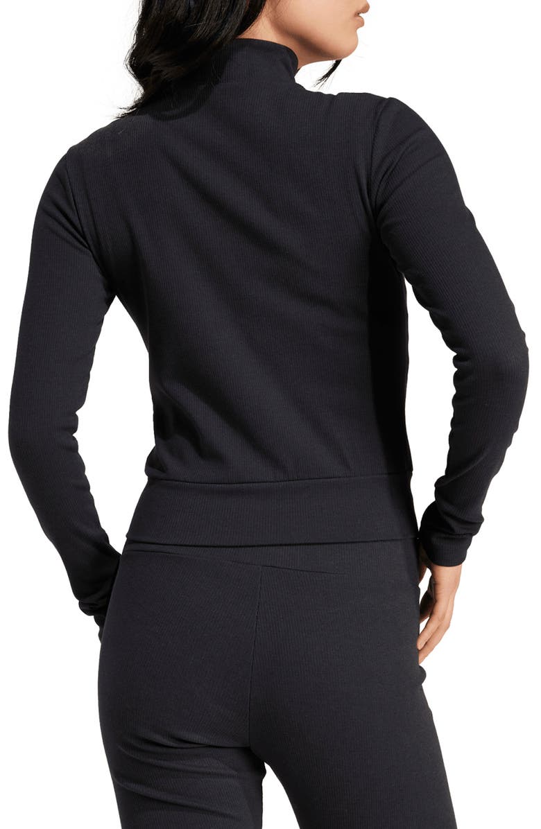 adidas Trefoil Essentials Rib Track Jacket, Alternate, color,