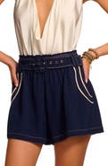 Ramy Brook Petra Belted Shorts