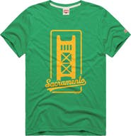 Homage Men's Homage Green Athletics Tri-Blend Hyperlocal T-Shirt