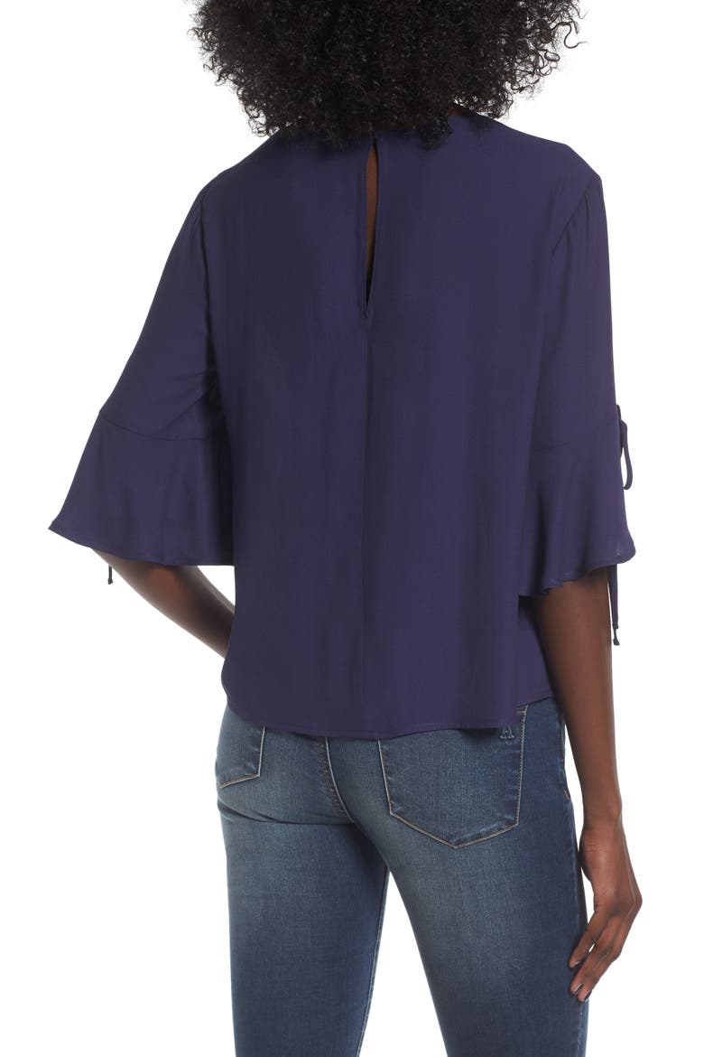 Bell Sleeve Tee, Alternate, color, ECLIPSE