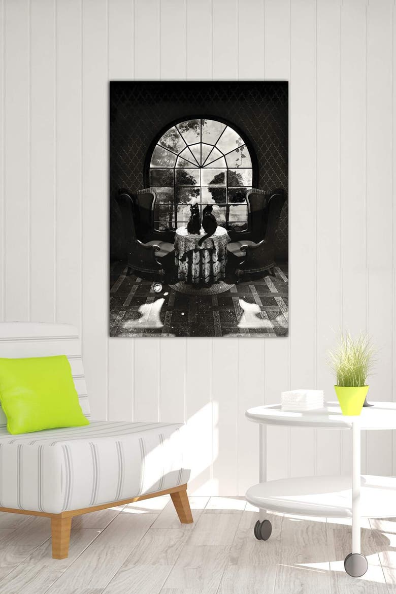 Room Skull B/W by Ali Gulec, 26" x 18", Alternate, color, MULTI 1