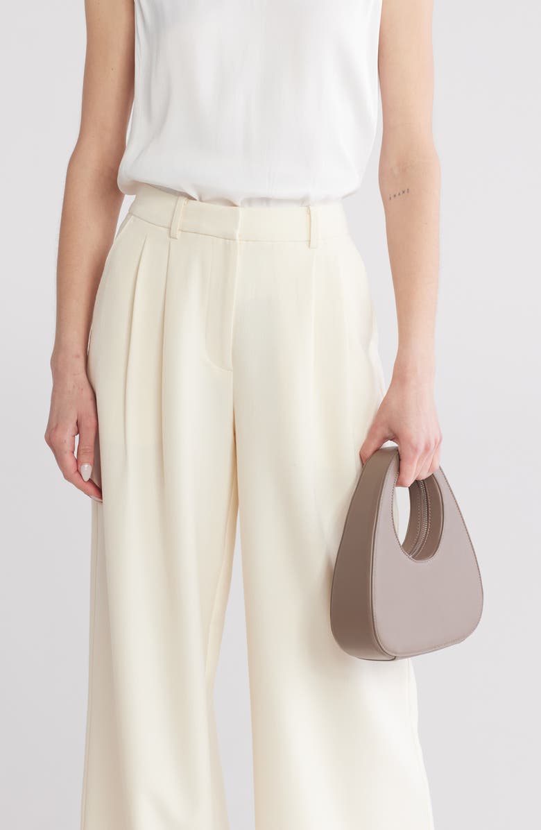 BCBG Structured Mini Handbag, Alternate, color, Taupe