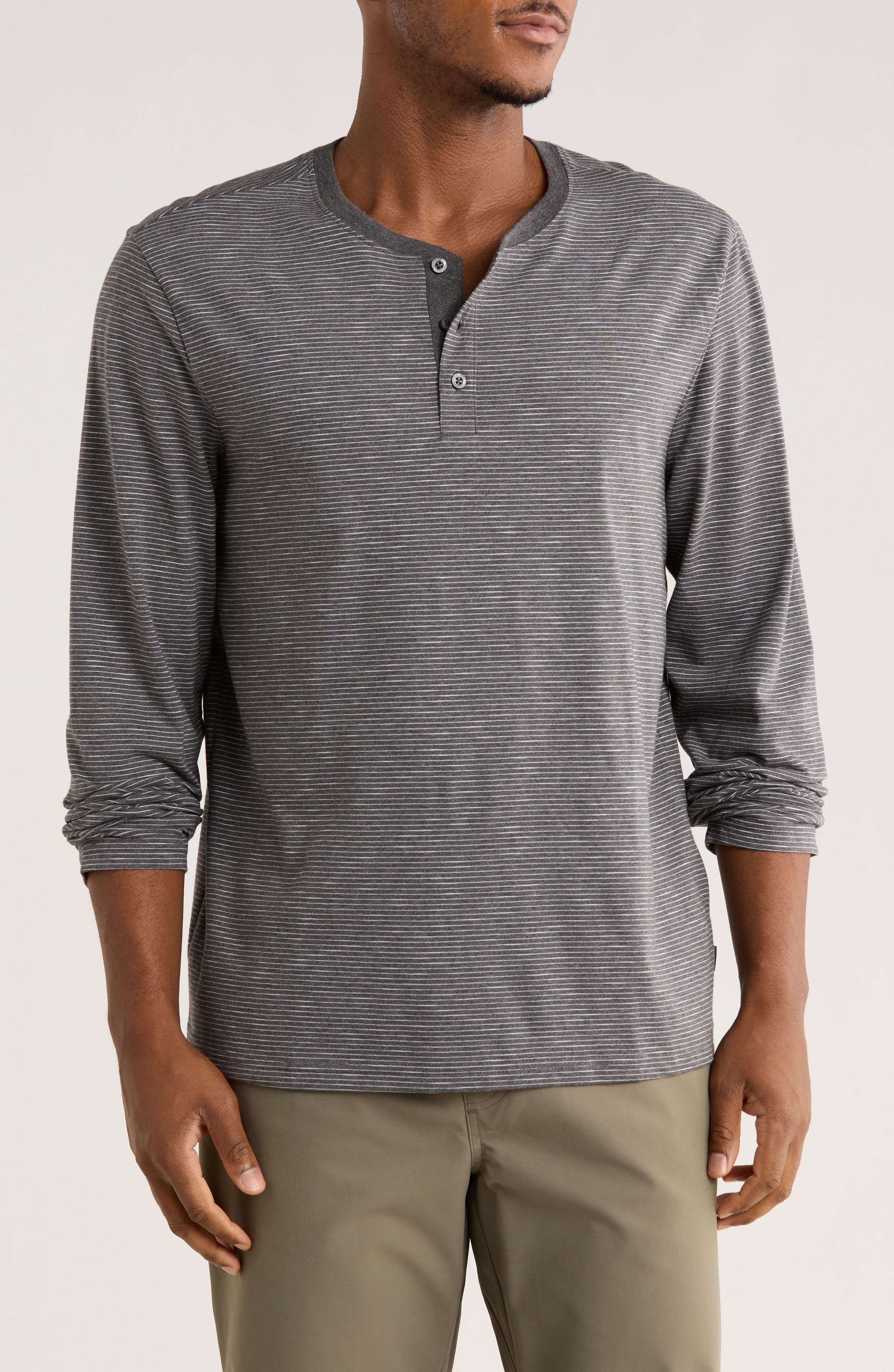 SKECHERS Long Sleeve Jersey Henley