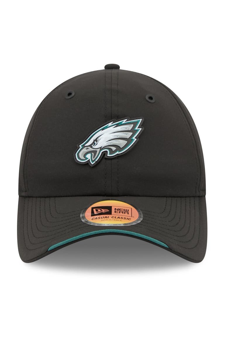 Men's New Era Black Philadelphia Eagles 2026 Sideline Casual Classic Adjustable Hat, Alternate, color, Black