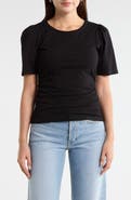 Current/Elliott Short Puff Sleeve Top