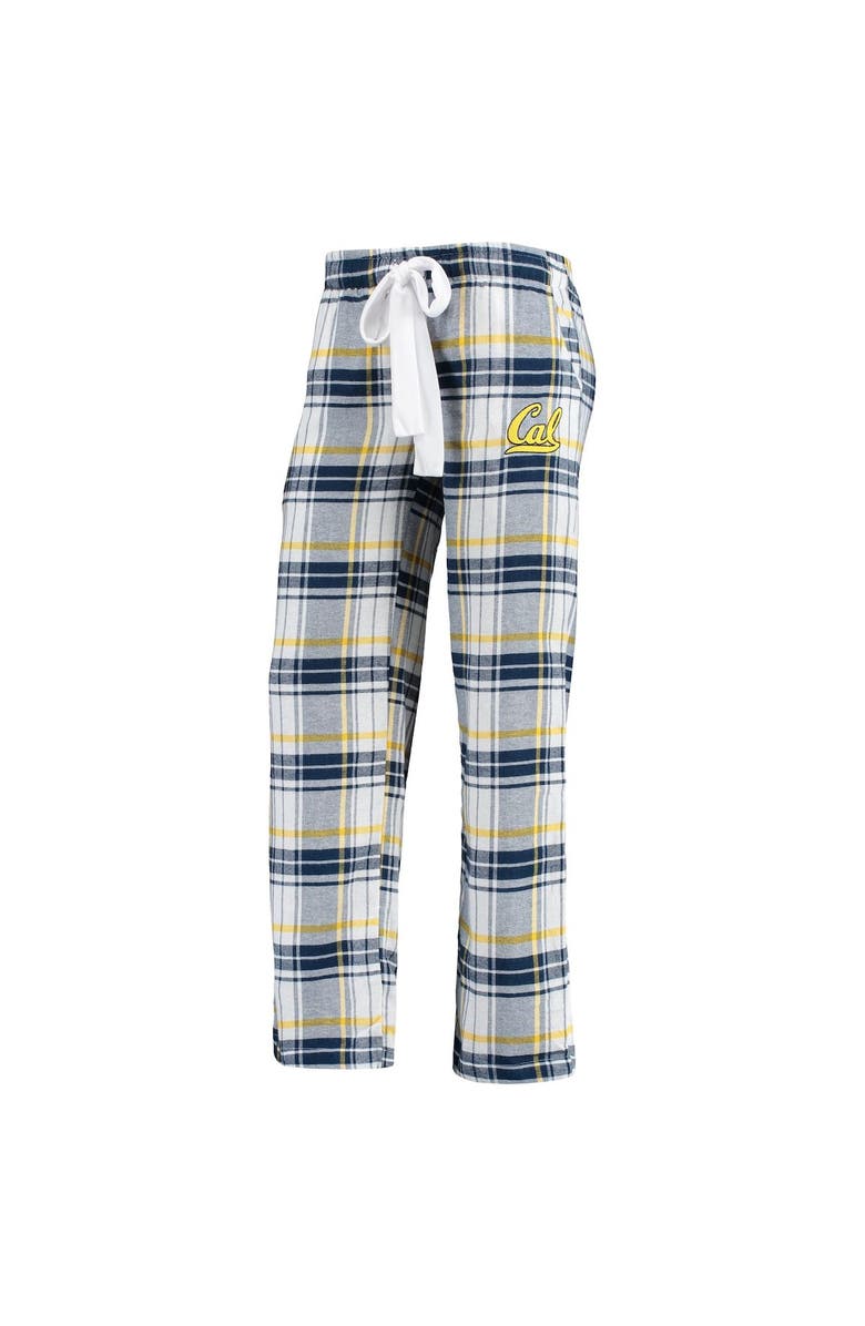CONCEPTS SPORT Women's Concepts Sport Navy/Gold Cal Bears Accolade Flannel Pants, Alternate, color, 