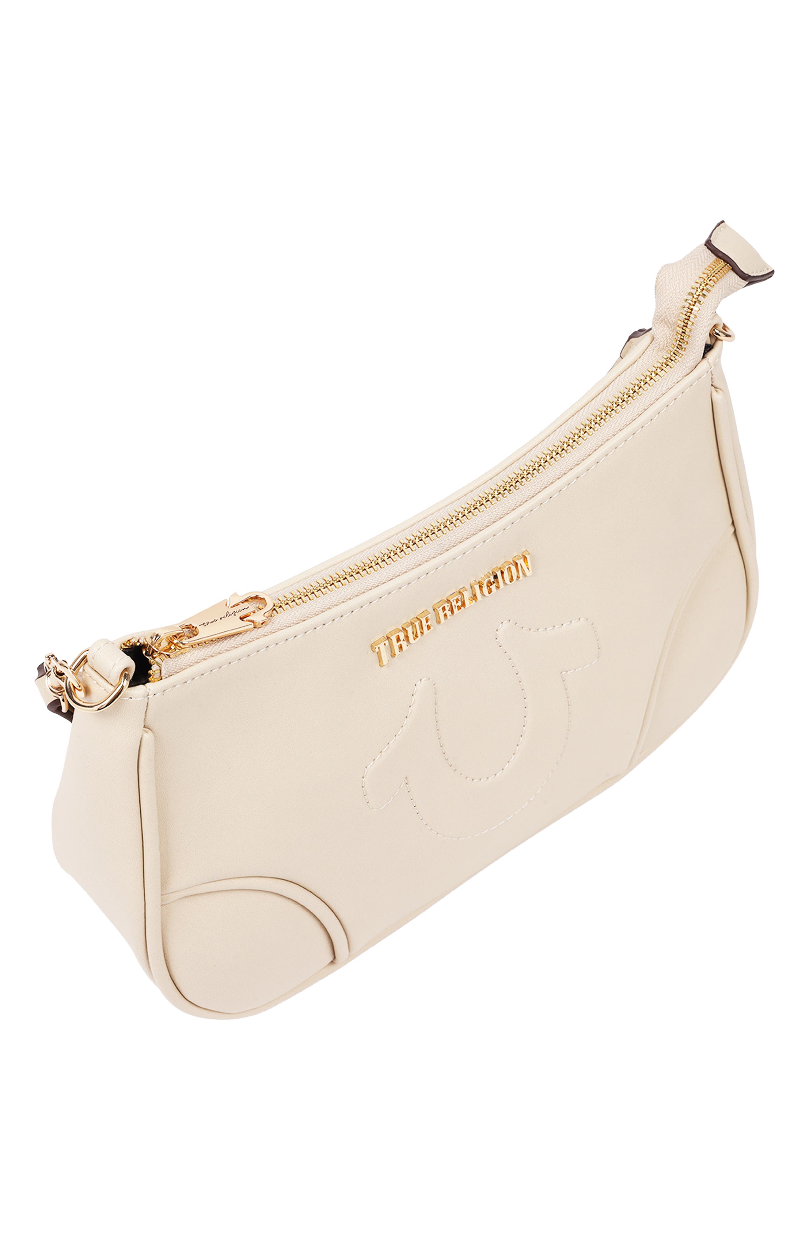 True Religion Punto Logo Shoulder Bag, Alternate, color, 