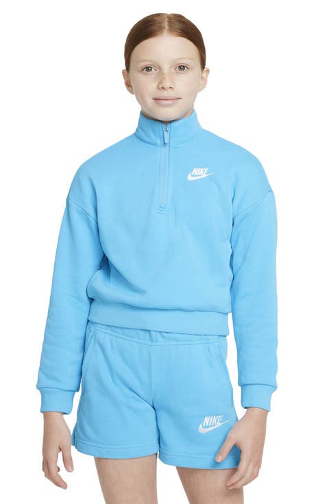 Kids' Club Fleece Half Zip Sweatshirt
